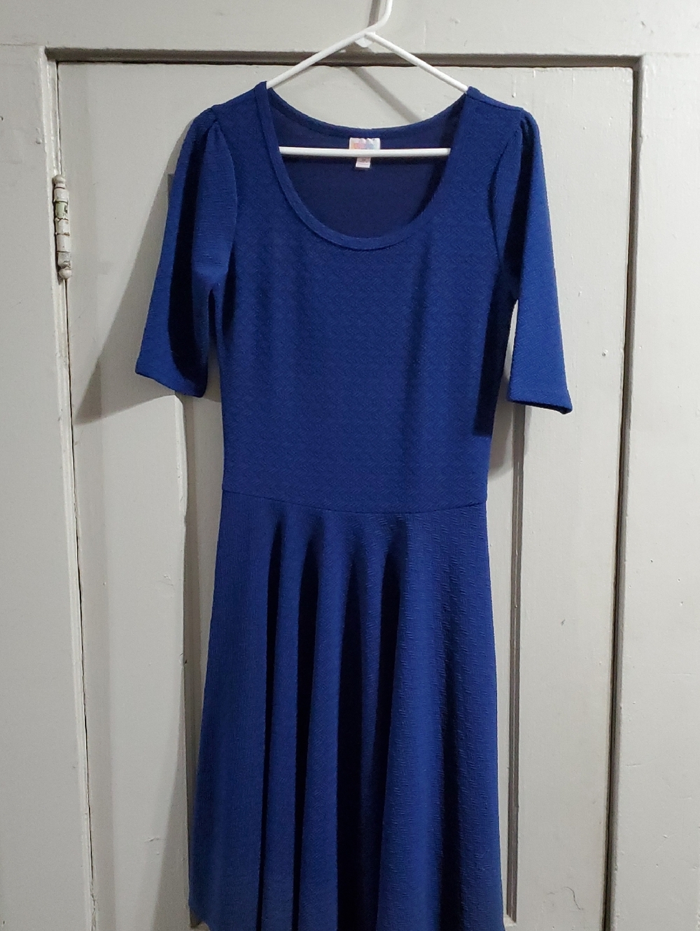 LuLaRoe Nicole Dress in Royal Blue